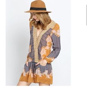 Free People Boho Tunic Dress Size Large